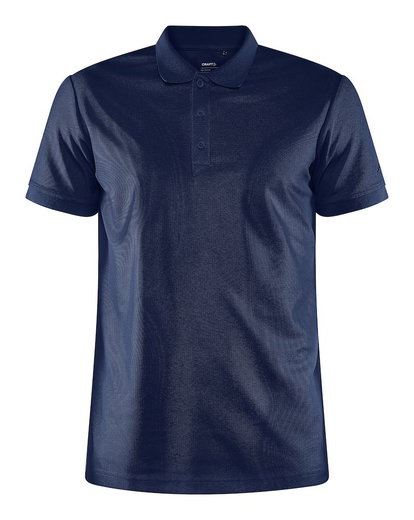 Craft Sport-Polo Core Unify (funktionelles Recyclingpolyester) melangeblau Herren